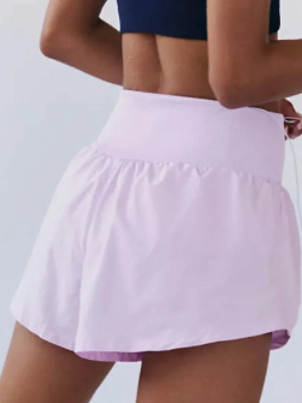 Free People Movement Women's Carpe Diem Shorts In Powder Pink-XL  NWOT